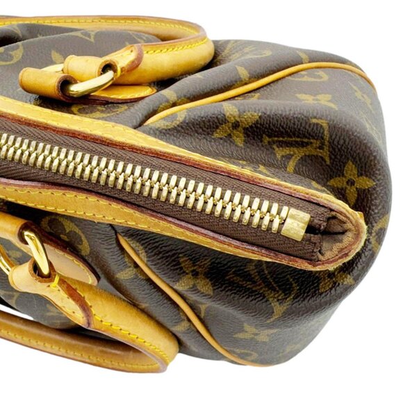 Louis Vuitton  Tivoli PM Monogram Canvas Satchel Bag Brown - Picture 8 of 13